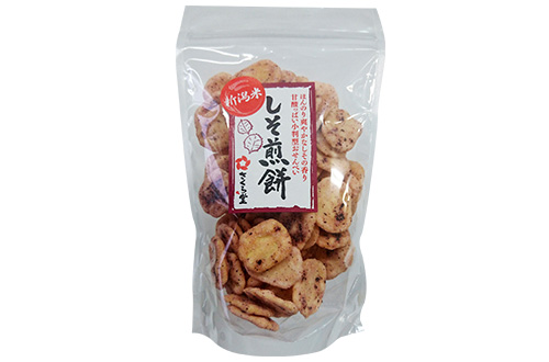 しそ煎餅 80g 新潟米菓 さくら堂